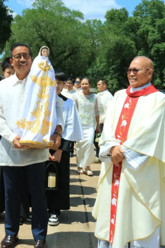 The Filipino community within the Diocese gathered together on May 3 for Flores de Mayo (May Crowning) at St. Frances Cabrini Church with Fr. Dwight de Jesus celebrating the Mass. 