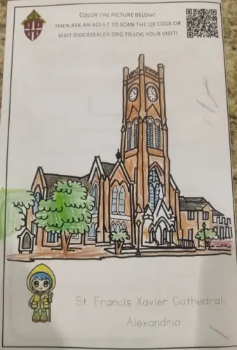 St. Francis Xavier Cathedral by Zoe D. age 7