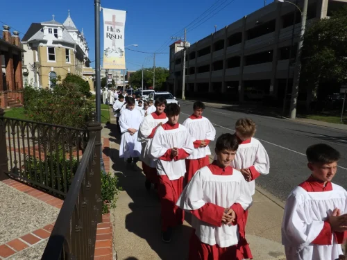 2025 Altar Servers Mass at St. Francis Xavier Cathedral, Alexandria