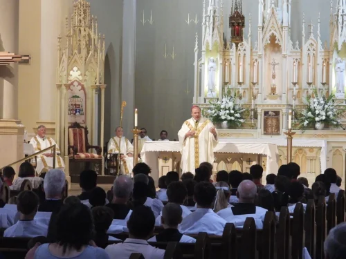 2025 Altar Servers Mass at St. Francis Xavier Cathedral, Alexandria
