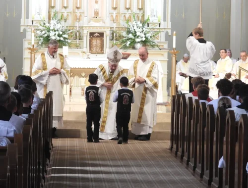 2025 Altar Servers Mass at St. Francis Xavier Cathedral, Alexandria