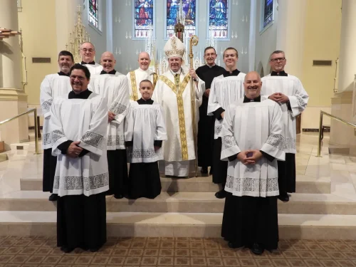 2025 Altar Servers Mass at St. Francis Xavier Cathedral, Alexandria
