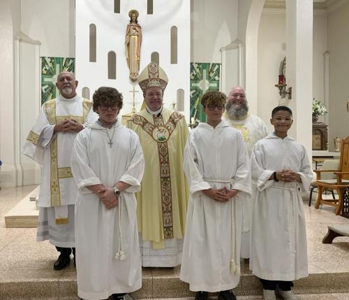 Bishop-SHS-visit