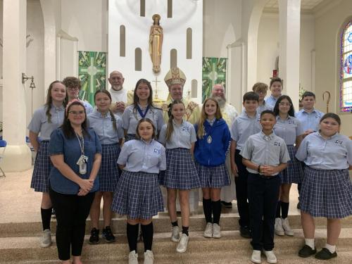Bishop-SHS-visit