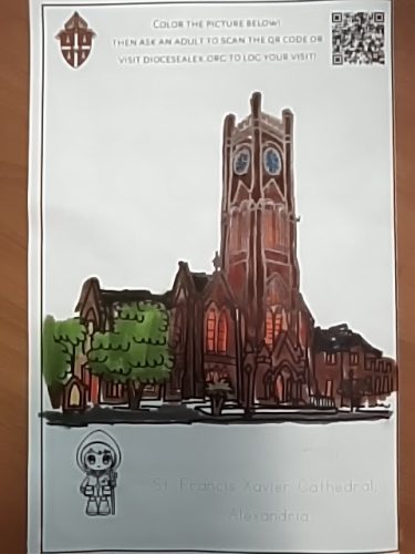 St. Francis Xavier Cathedral by Michael J. age 8