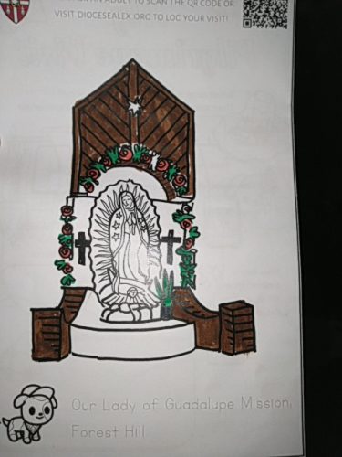 Our Lady of Guadalupe by Michael J. age 8