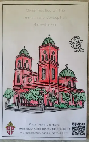 Minor Basilica of the Immaculate Conception by James B. age 9