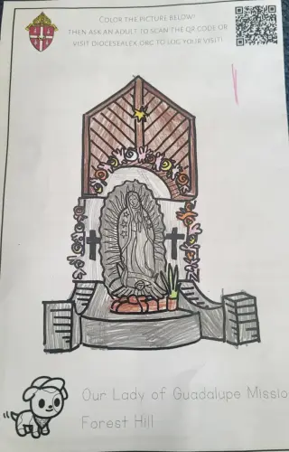Our Lady of Guadalupe by James B. age 9