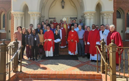 2025 White Coat Mass held at St. Francis Xavier Cathedral.