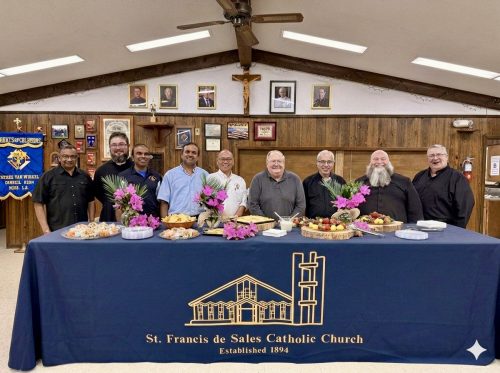 Avoyelles Priest gathering.