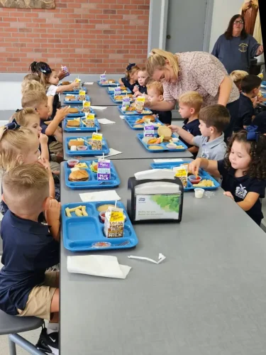 1st day of 2026-27 school year at St. Joseph School, Plaucheville.