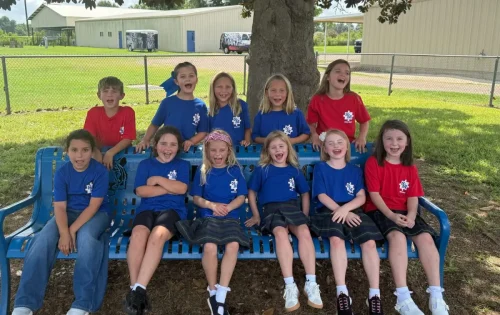 1st day of 2026-27 school year at St. Mary's Catholic School, Natchitoches.