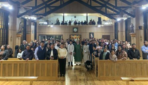 Bishop celebrates Mass in Spanish at St. Louis Church in Glenmora