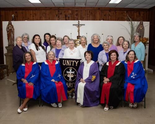 Catholic Daughters at St Anthony Church in Bunkie