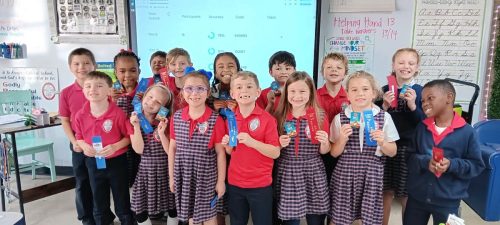 St. Frances Cabrini School First 9 weeks Honor Roll.