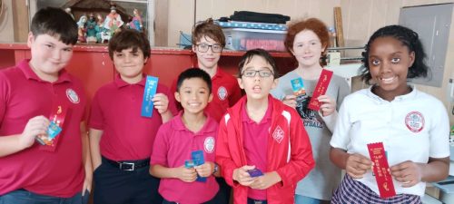 St. Frances Cabrini School First 9 weeks Honor Roll.