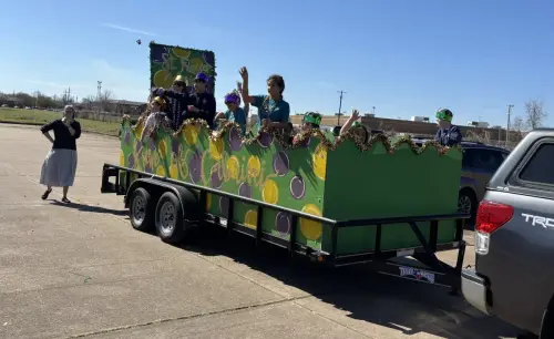 Mardi Gras Parade at St. Frances Cabrini School