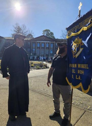 The Diocese of Alexandria Catholic Schools Week came to a heartfelt conclusion with a powerful celebration of life.  The community proudly participated in the March for Life held in Pineville, LA, February 1, 2025.
