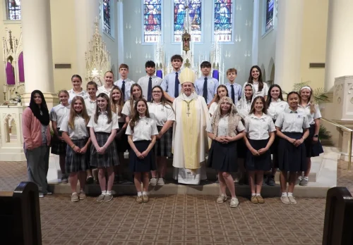 Representatives of St. Joseph High School, Plaucheville