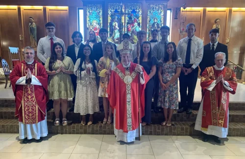 Confirmation, St. Michael the Archangel Church, Leesville