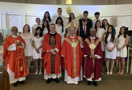 Confirmation, St. Rita Church, Alexandria and St. Margaret Church, Boyce.