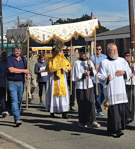 St. Mary's Assumption Eucharistic procession