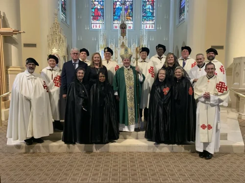 The Equestrian Order of the Holy Sepulchre of Jerusalem.