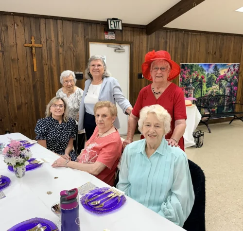 Mothers Day celebration hosted by St. Francis de Sales Church, Echo.