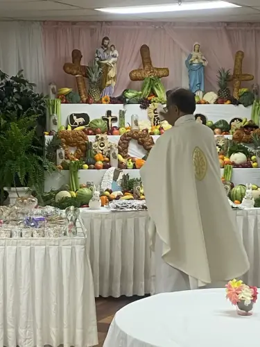 Fr. Kurian St Josephs Altar