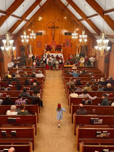 St Joseph Church in St Joseph, LA Childrens Choir Christmas Program