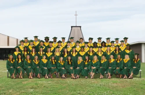 2025 Graduates of Holy Savior Menard High School
