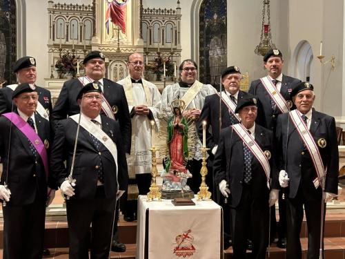 Knights of Columbus Silver Rose recognition
