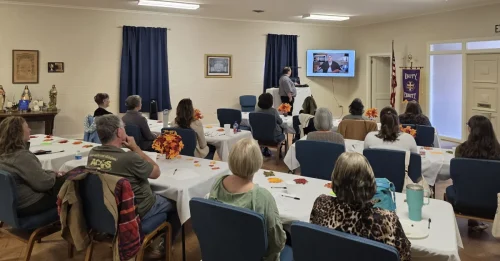 Retreat held at the Minor Basilica of the Immaculate Conception in Natchitoches.