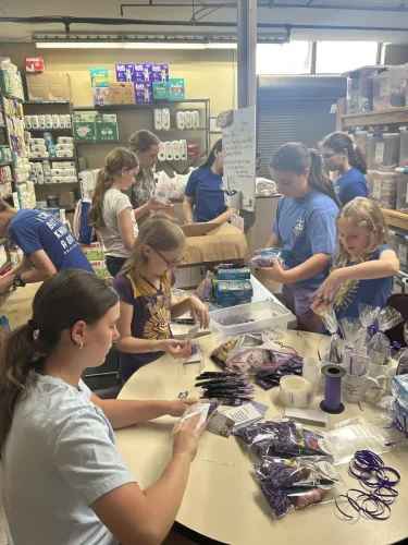 Mary, Mother of Jesus Youth group donates to Cenla Pregnancy Center