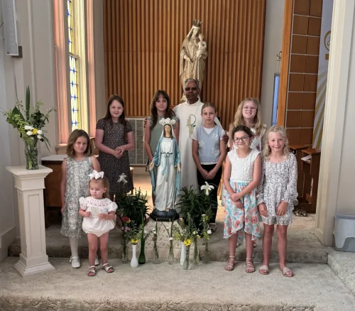 May Crowning, St. Peter/St. Michael, Bordelonville