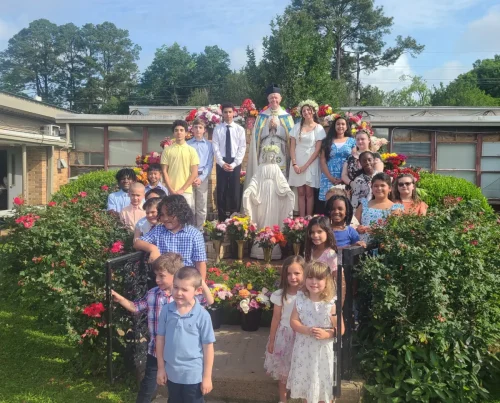 May Crowning at St. Frances Cabrini School