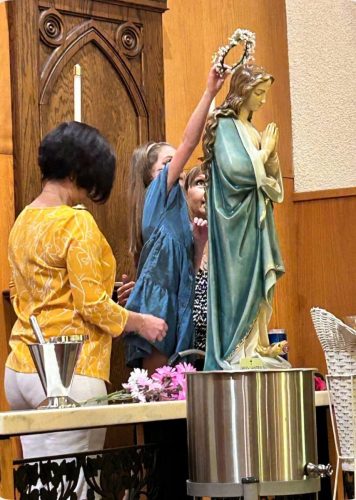 May Crowning, St. Joseph Church, Cheneyville