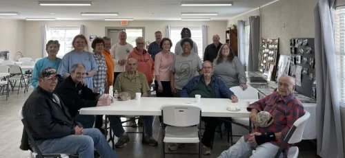 Nativity of the Blessed Virgin Mary Church in Campti had their semi-annual graveyard, grounds, and church cleaning on March 28 concluding with lunch/fellowship.
