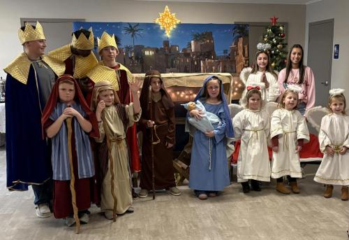 Christmas Program at Nativity of the Blessed Virgin Mary in Campti