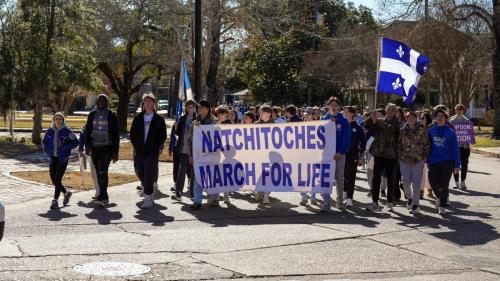 The Natchitoches March for Life was held on January 24.