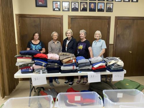 Our Lady of Lourdes in Winnfield deliver relief supplies to North Carolina