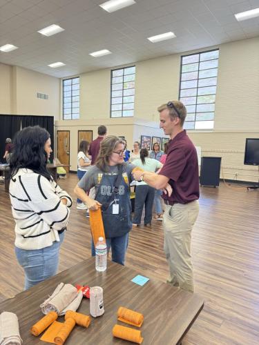OLPS teachers participate in CPR and emergency first aid training