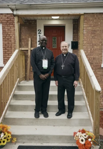 Visiting Pope Leo's childhood home in Dolton, IL