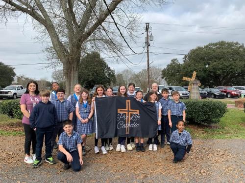 Sacred Heart School students attend Pro-Life Rally
