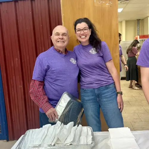 St. Frances Cabrini Youth groups sponsored a Lenten supper after Stations of the Cross on March 28.The youth group supplied the food and served the meal. Everyone enjoyed the fellowship with guests from other parishes. 