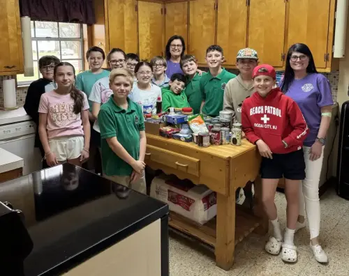 St. Joseph Season of Service CCD Lenten Food Drive. 