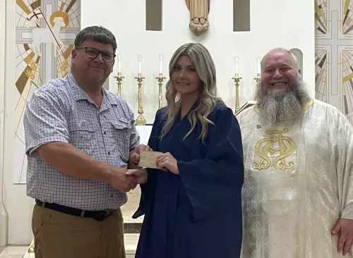 Sacred Heart School Knights of Columbus CYLA Award winner.