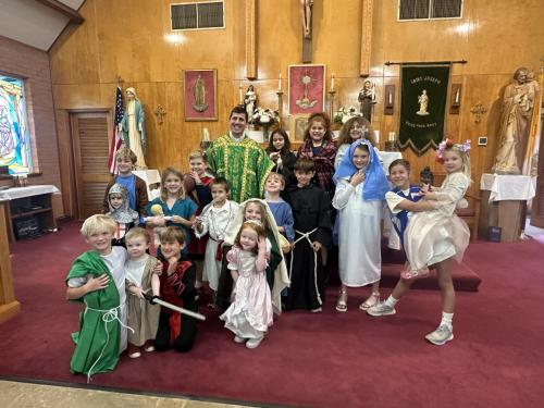 Saints Parade, St. Joseph Church in St. Joseph, LA