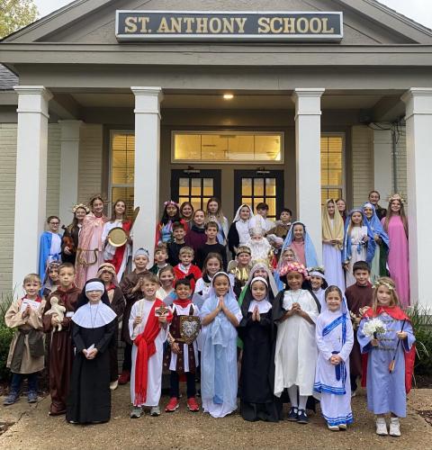 Saints Parade at St Anthony School in Bunkie