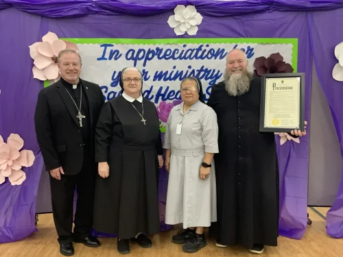 Sister Sandra Norsworthy departs as principal from Sacred Heart School, Moreauville.